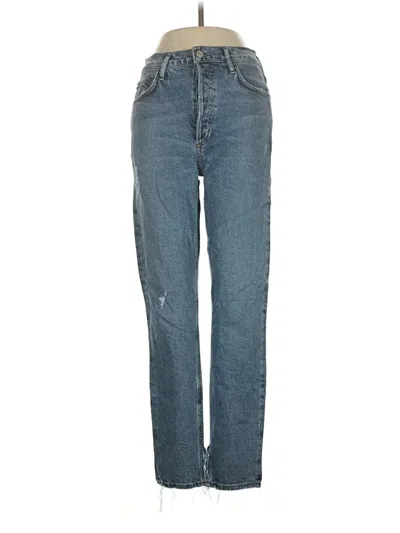 Pre-owned Agolde Jeans In Blue