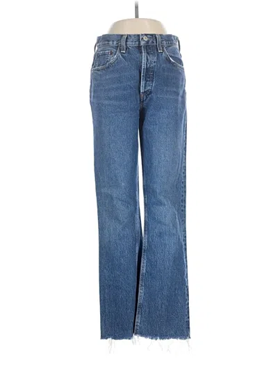 Pre-owned Agolde Jeans In Blue