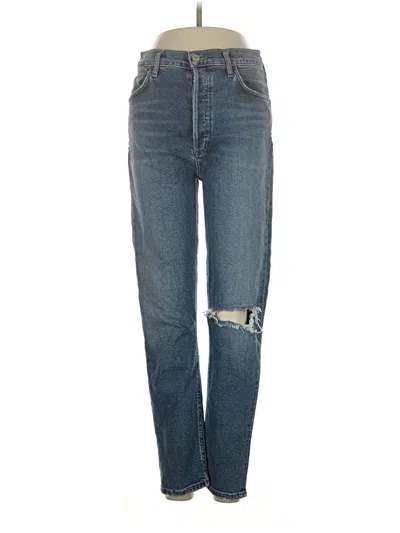 Pre-owned Agolde Jeans In Blue