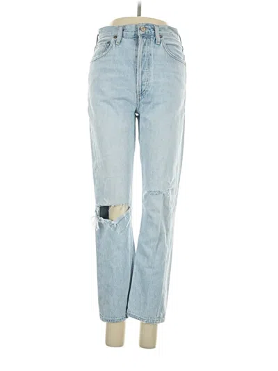 Pre-owned Agolde Jeans In Blue