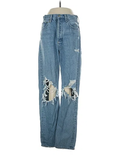 Pre-owned Agolde Jeans In Blue