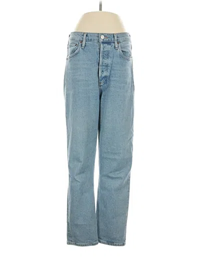 Pre-owned Agolde Jeans In Blue