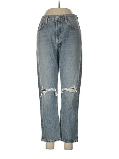 Pre-owned Agolde Jeans In Blue