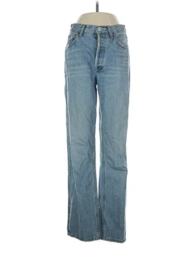 Pre-owned Agolde Jeans In Blue