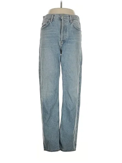 Pre-owned Agolde Jeans In Blue