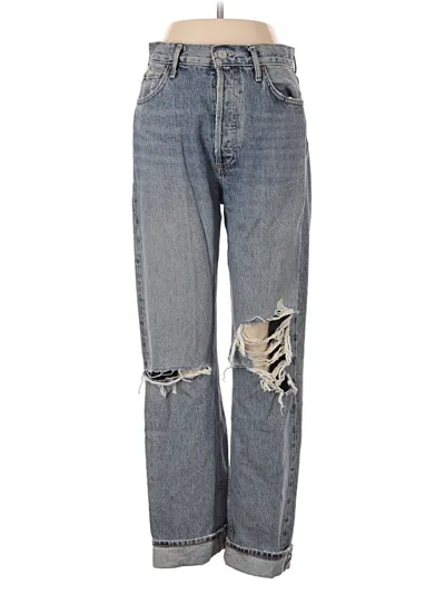 Pre-owned Agolde Jeans In Blue