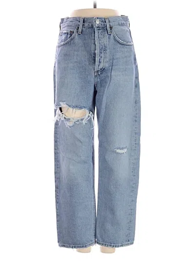 Pre-owned Agolde Jeans In Blue