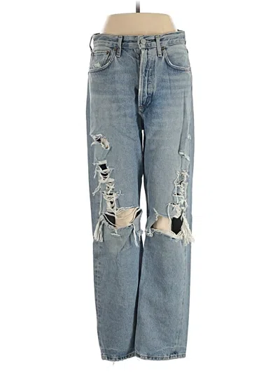 Pre-owned Agolde Jeans In Blue