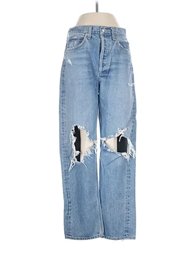 Pre-owned Agolde Jeans In Blue