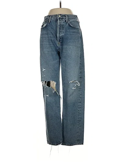 Pre-owned Agolde Jeans In Blue