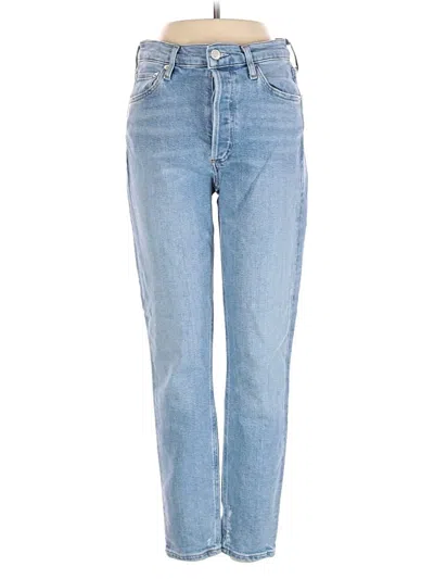 Pre-owned Agolde Jeans In Blue