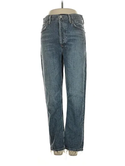 Pre-owned Agolde Jeans In Blue