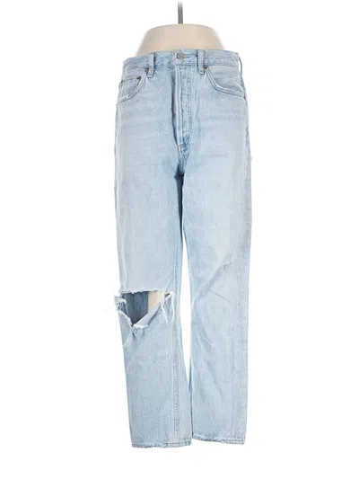 Pre-owned Agolde Jeans In Blue