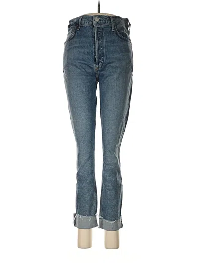 Pre-owned Agolde Jeans In Blue