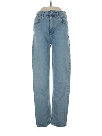 Pre-owned Agolde Jeans In Blue