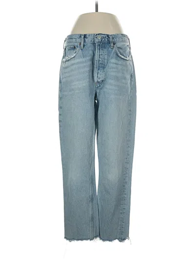 Pre-owned Agolde Jeans In Blue