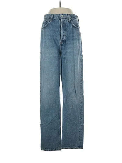 Pre-owned Agolde Jeans In Blue