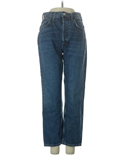 Pre-owned Agolde Jeans In Blue