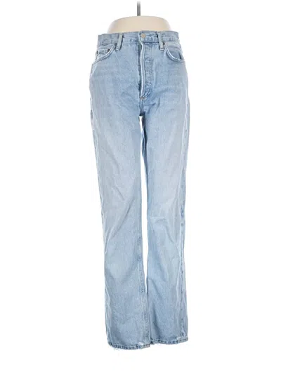 Pre-owned Agolde Jeans In Blue