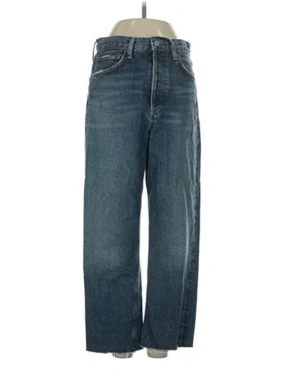 Pre-owned Agolde Jeans In Blue