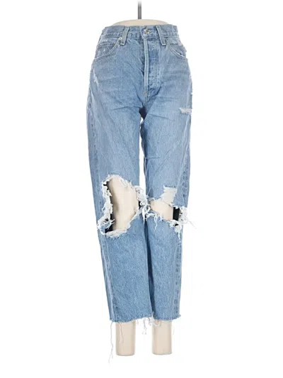 Pre-owned Agolde Jeans In Blue