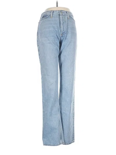 Pre-owned Agolde Jeans In Blue