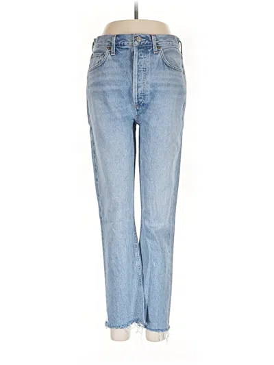Pre-owned Agolde Jeans In Blue