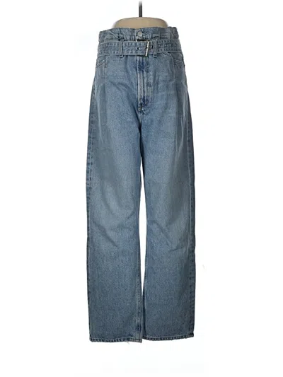 Pre-owned Agolde Jeans In Blue