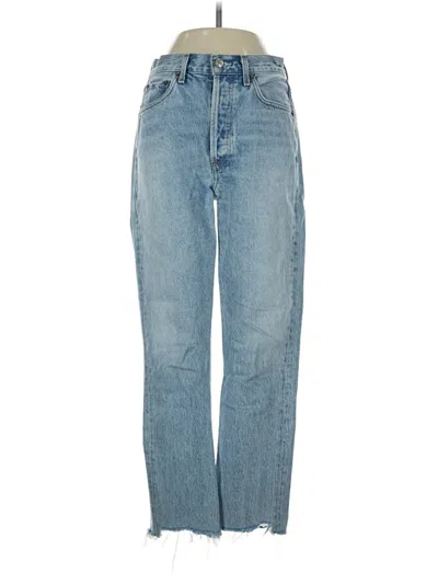 Pre-owned Agolde Jeans In Blue
