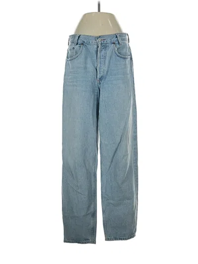Pre-owned Agolde Jeans In Blue