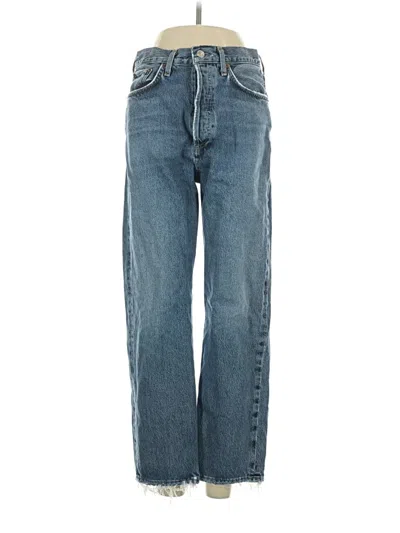 Pre-owned Agolde Jeans In Blue