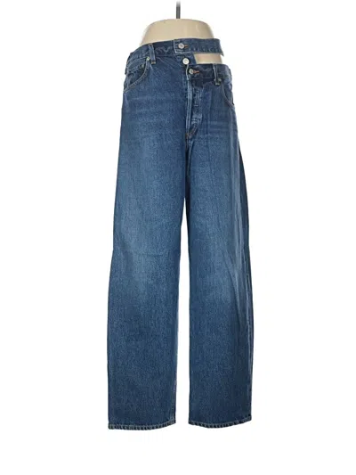 Pre-owned Agolde Jeans In Blue