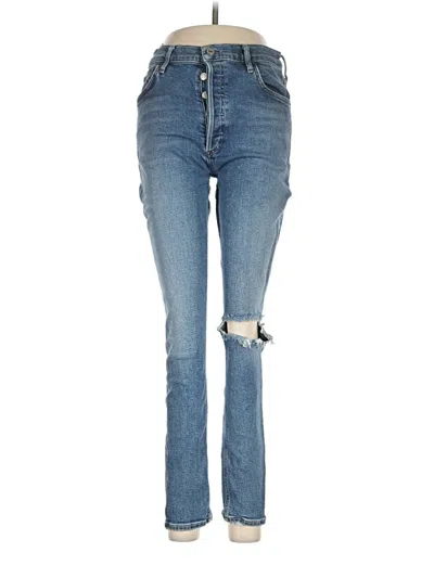 Pre-owned Agolde Jeans In Blue