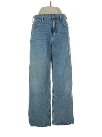 Pre-owned Agolde Jeans In Blue