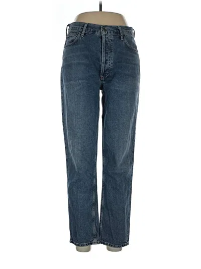Pre-owned Agolde Jeans In Blue