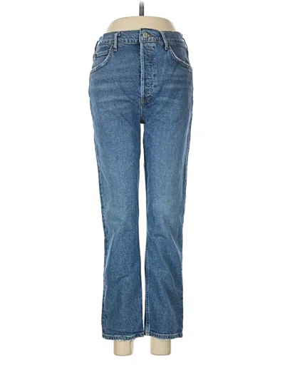 Pre-owned Agolde Jeans In Blue