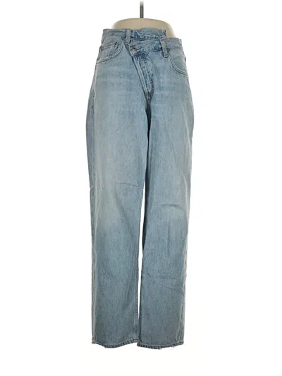 Pre-owned Agolde Jeans In Blue
