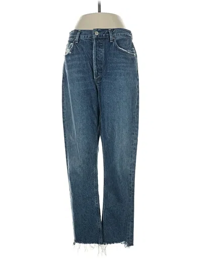Pre-owned Agolde Jeans In Blue