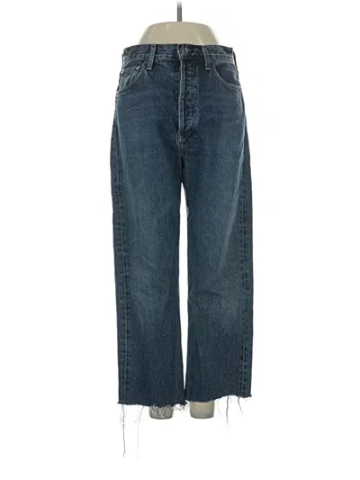 Pre-owned Agolde Jeans In Blue