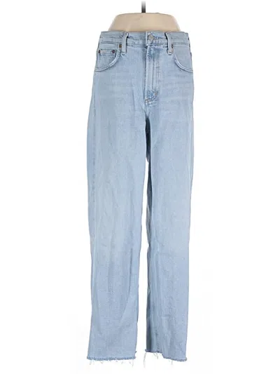 Pre-owned Agolde Jeans In Blue