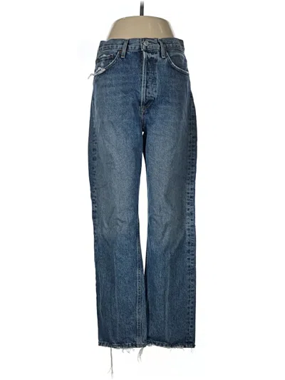 Pre-owned Agolde Jeans In Blue