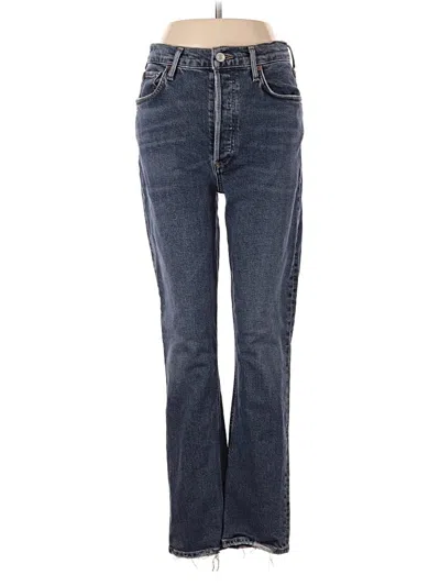 Pre-owned Agolde Jeans In Blue