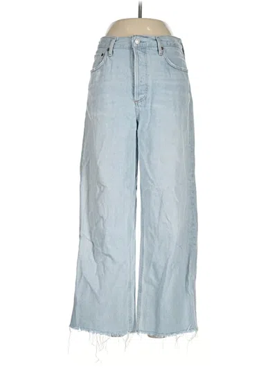 Pre-owned Agolde Jeans In Blue