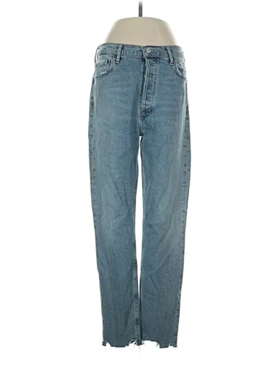 Pre-owned Agolde Jeans In Blue