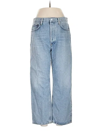 Pre-owned Agolde Jeans In Blue
