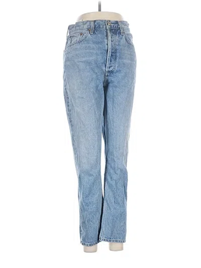 Pre-owned Agolde Jeans In Blue