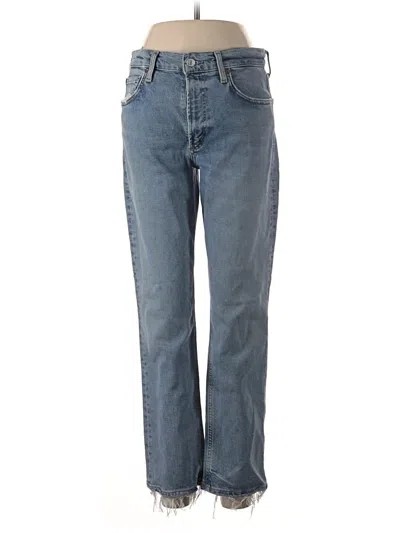 Pre-owned Agolde Jeans In Blue