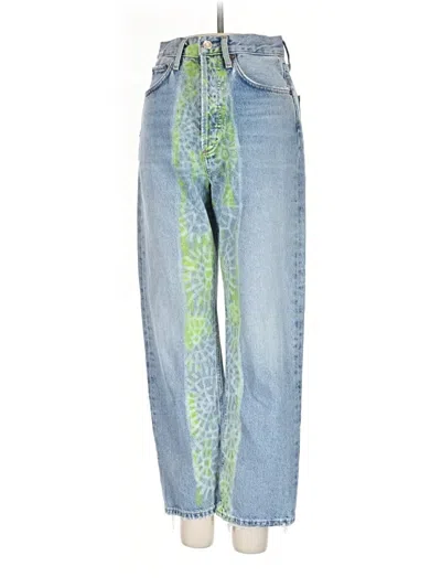 Pre-owned Agolde Jeans In Blue