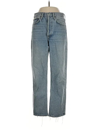 Pre-owned Agolde Jeans In Blue
