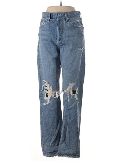 Pre-owned Agolde Jeans In Blue